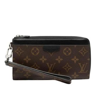 Louis Vuitton Pre-owned Clutches, female, Brown, Size: ONE SIZE Pre-owned Vintage Monogram Canvas Wallet
