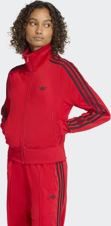 adidas Trainingsjacke ADIDAS ORIGINALS FIREBIRD CLASSIC ORIGINALS, Damen, Gr. XXL, better scarlet, schwarz, Obermaterial: 100% Polyester, Jacken Trainingsjac