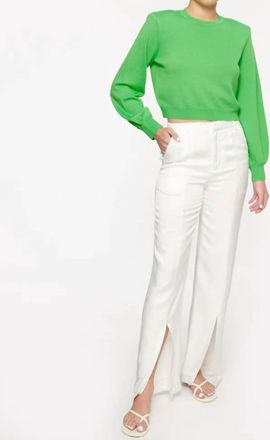 Cami NYC Annette Twill Pants In White