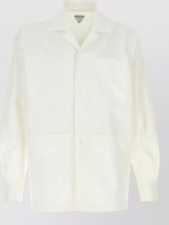 Bottega Veneta cotton shirt long sleeves front pockets