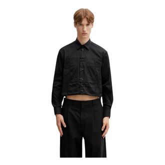 VETEMENTS Pocket Shirt - Heren - Casual Overhemden - Zwart - L - Katoen - Overhemden