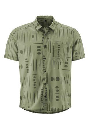 Gonso Radtrikot GONSO Adventure Shirt M, Herren, Gr. M, gr&uuml;n (schilfgr&uuml;n), 94% Polyester, 6% Elasthan, Rundhals, Trikots Radtrikot, Atmungsaktiv, schnell tr