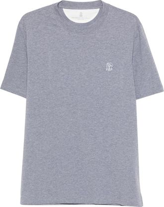 Brunello Cucinelli Logo Crew-neck T-shirt