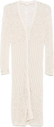 Liu Jo Cardigan traforato - Toni neutri