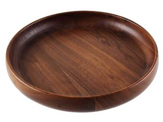 Schubiger M&ouml;bel Schale Walnuss, D: 29 cm