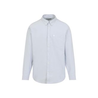Carhartt Work in Progress Light Blue Long Sleeve Shirt