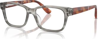 Brunello Cucinelli 53mm Rectangle optical glasses in Grey at Nordstrom
