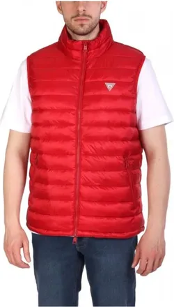 Guess Uomo, Giacche, Rosso, M, new