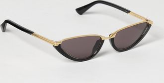 Bottega Veneta Occhiali da sole cat-eye bicolore in acetato riciclato e metallo