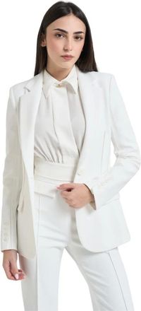 Elisabetta Franchi Donna, Giacche, Bianco, L, new