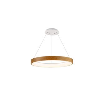 Mantra Mantra L&aacute;mpara Colgante Led Niseko Ii Madera, Con Mando, Ctt 3000k-5000k Diferentes Tama&ntilde;os