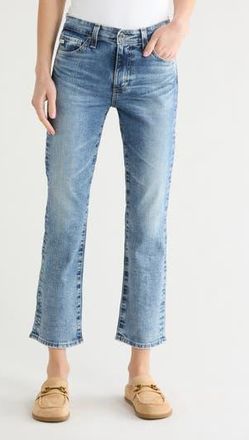 AG - Adriano Goldschmied Mari High Waist Ankle Slim Straight Leg Jeans in Sunset at Nordstrom Rack, Size 29