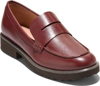 Cole Haan Gwendolyn Penny Loafer in Ch Mahogany Wp Leather at Nordstrom Rack, Size 10.5