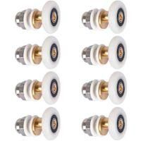 OEM Rodillos Para Puertas De Ducha De 25 Mm (8 Piezas), Rodamientos Para Puertas Correderas De Ducha - Crezuo
