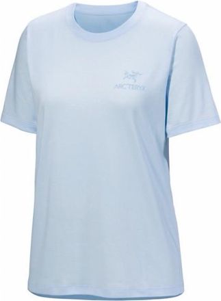 Arc'teryx Kragg SL Cotton Emblem Crew S/S T-Shirt f&uuml;r Damen | grau