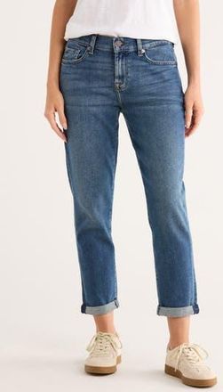 7 For All Mankind Josefina Cuffed Boyfriend Jeans in Sacramento at Nordstrom Rack, Size 25