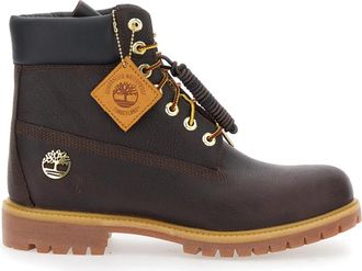 Timberland Premium Bruin 6-Inch Herenlaarzen - Heren - Veterlaarzen - Bruin - 44 EU - Schoenen