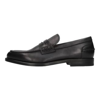 Rossi Leren Moccasins - Heren - Loafers - Zwart - 45 EU - Leer - Schoenen
