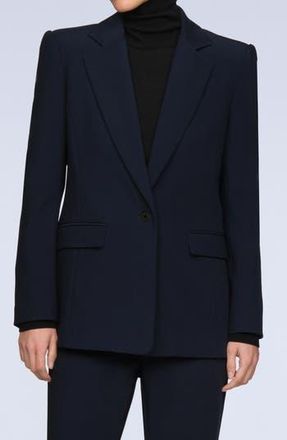 Bcbgmaxazria Amanda Blazer in Dark Sapphire at Nordstrom Rack, Size 2