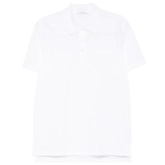 Givenchy Polo Shirts, male, White, S, Polo in cotton with Paris gros grain