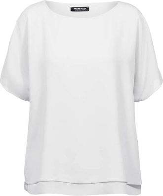 Frank Walder Frank Walder, Dames, Blouses & Shirts, Wit, Maat: M