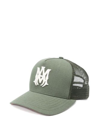 Amiri embroidered-logo baseball cap - Green