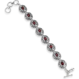 Samuel B. Stone Station Bracelet in Red at Nordstrom Rack