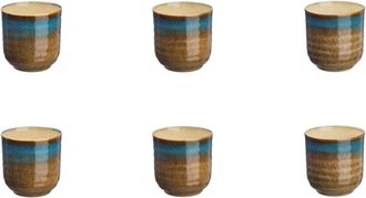 Bj&ouml;rn Borg Taza 15cl - 6 Piezas - Tierra y mar