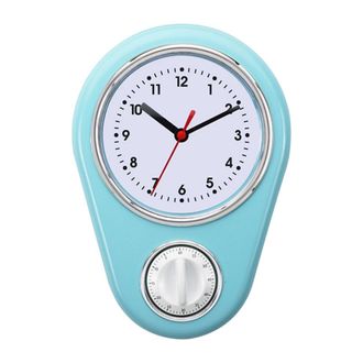 OEM Temporizador De Cocina De 9 Pulgadas, Reloj De Pared - Azul