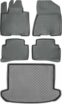OEM Juego De Alfombrillas Para Coche Y Maletero Para Kia Sportback Iv Suv (2015-2018)