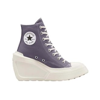 Converse Schoenen, Dames, Paars, 39 EU, Chuck 70 De Luxe Wedge Platform