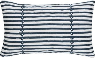 Elaine Smith Sincerity Indoor & Outdoor Woven Accent Pillow in Denim at Nordstrom, Size 12X20