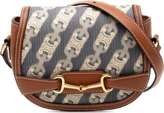 Celine Pre-owned Shoulder Bags, female, Multicolor, Size: ONE SIZE Pre-owned Textile Shoulder Bag