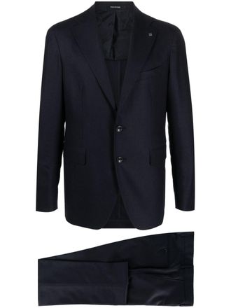 Tagliatore single-breasted two-piece suit - Blue