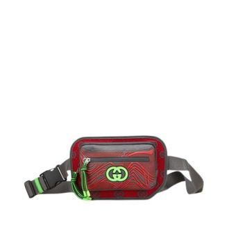 Gucci Pre-owned Nylon borse-gucci - - Pre-owned - Donna - Rosso - ONE SIZE