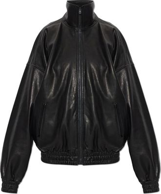 Acne Studios Dames, Jassen, Zwart, Maat: M Leer