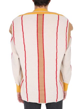 AMBUSH Crew Neck Wool Mix Sweater - Beige