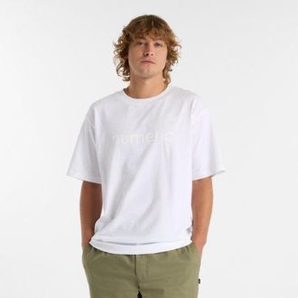 New Balance Uomo Numeric Cotton T-Shirt in Bianca, Cotone, Taglia XL