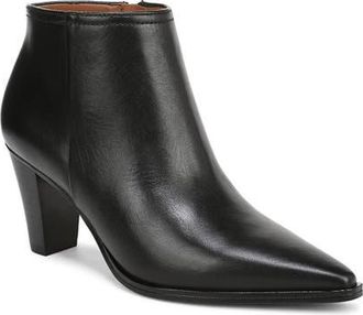 Franco Sarto Josiah Pointed Toe Bootie in Black at Nordstrom, Size 7.5