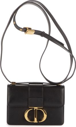 Dior Pre-owned Womens Montaigne Mini Shoulder Bag - Black - One Size