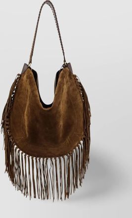Isabel Marant suede fringed tote bag