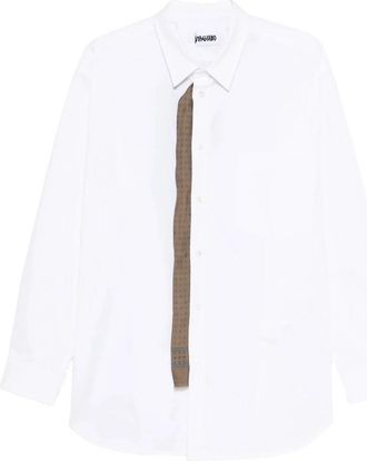 Magliano Crispy Penna Lange Mouw - Heren - Casual Overhemden - Wit - L - Katoen - Overhemden