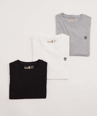 Timberland Dunstan River - Confezione da 3 T-shirt multicolore