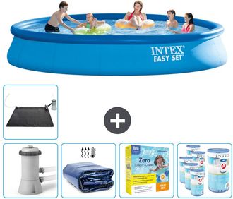 Intex Piscina Easy Set Redonda - 457x84 Cm - 8-piezas Scb25