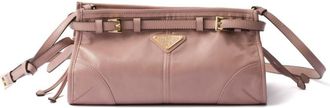 Prada small Bonnie shoulder bag - women - Nylon/Nappa Leather/CALFSKIN - OS - Pink