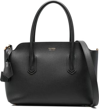 Tom Ford Natural Grain Leather Medium Top Handle
