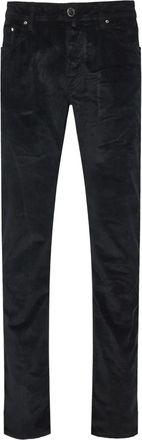 Jacob Cohen Bard corduroy trousers - men - Fabric - 31 - Black