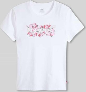 Levi's Regular Fit T-Shirt aus reiner Baumwolle in Weiss, Gr&ouml;&szlig;e XL