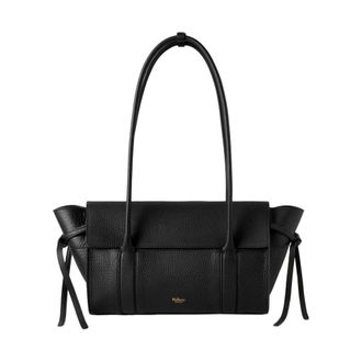 Mulberry Shoulder Bags, female, Black, Size: ONE SIZE Small Bayswater