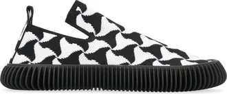 Bottega Veneta Mens Ripple Slip-On Sneakers Elastane Trainers